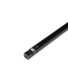 V-Tac 2 meter rail voor spots - Zwart, 3-fase, compleet met aansluiting en eindkap