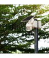 HD Smart 4G Solar PTZ camera met PIR sensor - Full HD, 360° pan-tilt, wit, incl. zonnepaneel