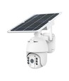 WiFi HD Smart Solar PTZ camera met zonnepaneel - 2MP, IP65, PIR sensor, 360° rotatie, Smart Life app