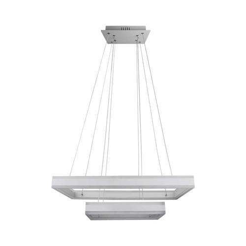 113W LED kroonluchter, dimbaar - 6300lm, 3000K, Ø60cm, warm wit, Triac fase afsnijding