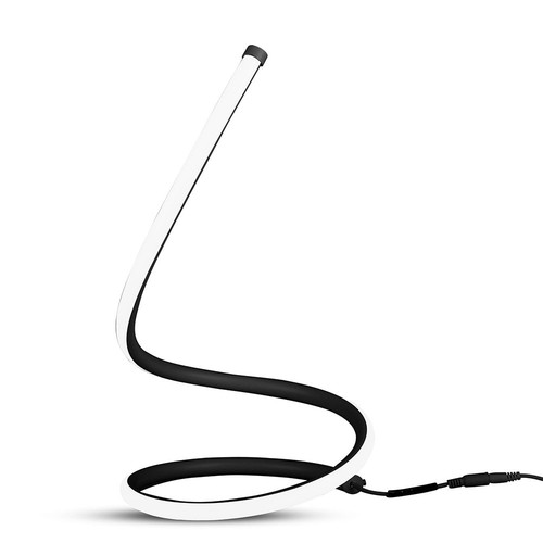 20W LED designer tafellamp - Zwart, 3000K, 1840lm, IP20 binnenshuis