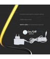 20W LED designer tafellamp - Zwart, 3000K, 1840lm, IP20 binnenshuis