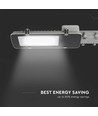 100W LED straatverlichting met Samsung LED chip - 100lm/W, IP65, grijze behuizing, buiten