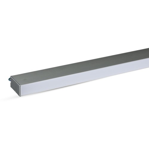 120cm 40W LED lijnverlichting met Samsung chip - Silver, 6400K, 120°, incl. ophangkabel