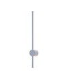 12W wandlamp, RA90, wit - 65cm, IP65, 1400lm, incl. lichtbron