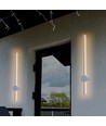 12W wandlamp, RA90, wit - 65cm, IP65, 1400lm, incl. lichtbron