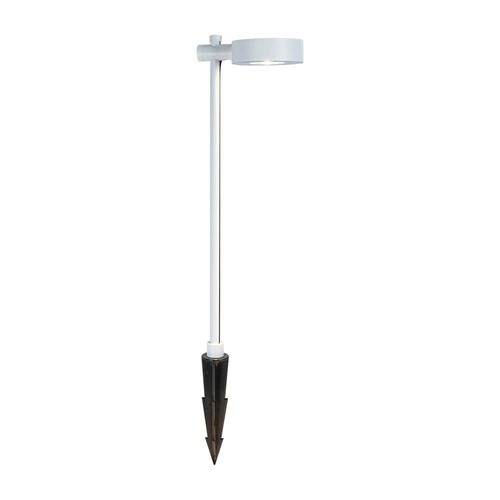 6W LED bolderkar / tuinlamp, RA90 - Wit, IP65, 4000K, 102,5cm hoog, incl. lichtbron