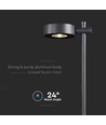 6W LED tuinlamp, zwart - IP54, 3000K, RA90, incl. lichtbron