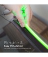 10m 12W/m Neon Flex LED strip - 24V, 25mm breedte, IP65, SMD 2835
