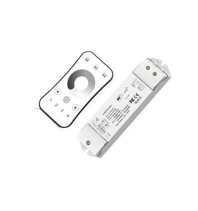 LEDlife rWave dimmer met afstandsbediening - Ontlasting aan beide uiteinden, 12V (180W), 24V (360W)