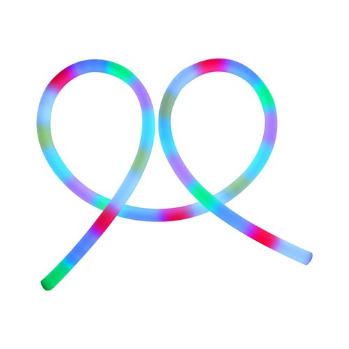 5m 10W/m Magic RGB Neon Flex LED strip, 360° - 24V, IP20, rond, 25mm breedte