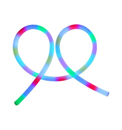 5m 10W/m Magic RGB Neon Flex LED strip, 360° - 24V, IP20, rond, 25mm breedte