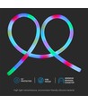 5m 10W/m Magic RGB Neon Flex LED strip, 360° - 24V, IP20, rond, 25mm breedte