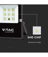 50W LED solcelle breedstraler - 6400K