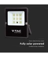50W LED breedstraler op zonne-energie - 4000K, IP65, incl. afstandsbediening en zonnepaneel