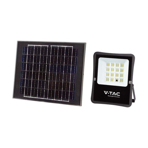 200W Solar breedstraler met sensor en afstandsbediening - 1600lm, IP65, 15000mAh batterij, buiten