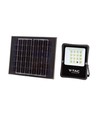 200W Solar breedstraler met sensor en afstandsbediening - 1600lm, IP65, 15000mAh batterij, buiten