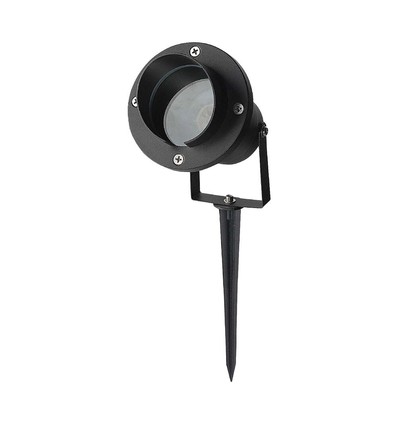 GU10 prikspot voor tuin - Zwart, aluminium, IP65, zonder lichtbron