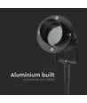 GU10 prikspot voor tuin - Zwart, aluminium, IP65, zonder lichtbron