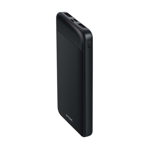 10000mAh Powerbank, 22.5W - Zwart, 2x USB-C, Li-Pol, Fast Charger