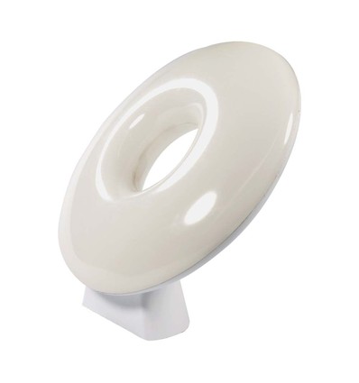 5W WiFi LED Ambiance tafellamp, RGB - Dimbaar, Smart Home, USB-C, 360 graden licht, wit kunststof