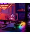 5W WiFi LED Ambiance tafellamp, RGB - Dimbaar, Smart Home, USB-C, 360 graden licht, wit kunststof