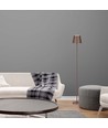 4W LED vloerlamp, oplaadbaar - IP54, Cortenkleurig, touch dimbaar, verstelbare hoogte 50-130cm, USB-opladen