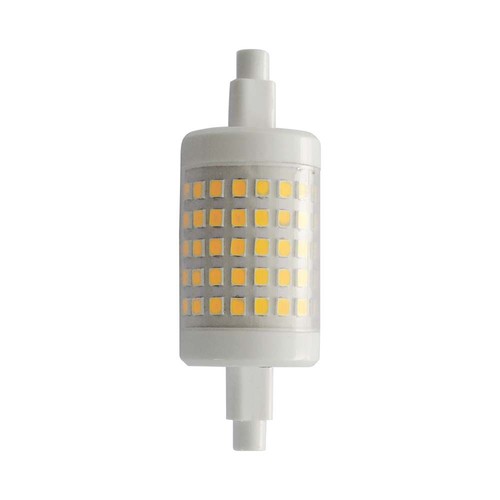 7W LED kunststof lamp R7S - 3000K