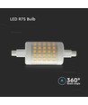 7W LED kunststof lamp R7S - 3000K