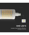 7W R7S LED Lamp - Plastic, 6500K