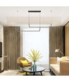 24W LED Hanglamp - Designer, 4000K, Zwart