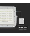 40W LED breedstraler op zonne-energie - IP65, 6400K, incl. zonnepaneel en afstandsbediening