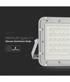 40W LED breedstraler op zonne-energie - IP65, 6400K, incl. zonnepaneel en afstandsbediening