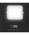 40W LED breedstraler op zonne-energie - IP65, 6400K, incl. zonnepaneel en afstandsbediening