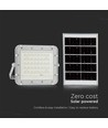 40W LED breedstraler op zonne-energie - IP65, 6400K, incl. zonnepaneel en afstandsbediening