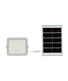 80W LED breedstraler op zonne-energie - 800lm, IP65, 10W zonnepaneel, afstandsbediening, buiten