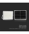 180W LED breedstraler op zonne-energie, 4000K - Incl. 20W zonnepaneel, IP65, afstandsbediening, wit
