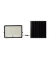 30W LED breedstraler op zonne-energie, 6400K - 2600lm, IP65, incl. zonnepaneel en afstandsbediening, aluminium