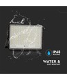 30W LED breedstraler op zonne-energie, 6400K - 2600lm, IP65, incl. zonnepaneel en afstandsbediening, aluminium