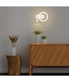 14W LED Lampenkap - Metaal, L250xB100xH180mm, 4000K, Wit, Huis