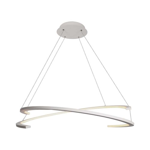 48W LED design hanglamp, wit - Triac dimbaar, 800x1200mm, 4000K, IP20