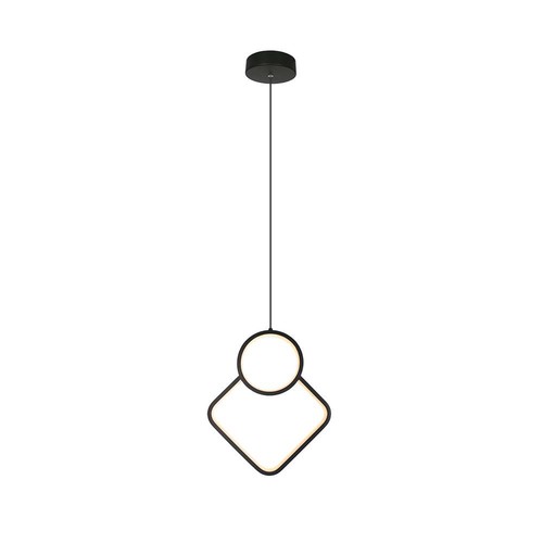 12W LED hanglamp, wit ruit-design - 105lm/W, 28x180cm, moderne kroonluchter