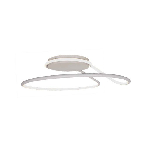 54W LED designer plafondlamp, dimbaar - Ø52cm, wit, rond, 4000K, Triac dimbaar