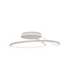 54W LED designer plafondlamp, dimbaar - Ø52cm, wit, rond, 4000K, Triac dimbaar
