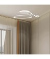 54W LED designer plafondlamp, dimbaar - Ø52cm, wit, rond, 4000K, Triac dimbaar