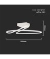 20W Designer Lamp - LED, 4000K, wit, rond
