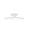 43W LED Designer plafondlamp, wit rond - 4580lm, Ø52cm, 4000K, elegant design