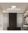 43W LED Designer plafondlamp, wit rond - 4580lm, Ø52cm, 4000K, elegant design