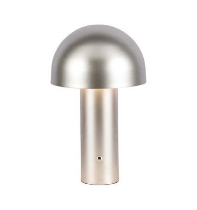 V-Tac oplaadbare 3-in-1 tafellamp - Champagne/Goud, IP20, touch dimbaar