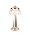 1W oplaadbare LED tafellamp, French Gold - 3-in-1, 1800mAh batterij, IP20, 13,5x26,5cm